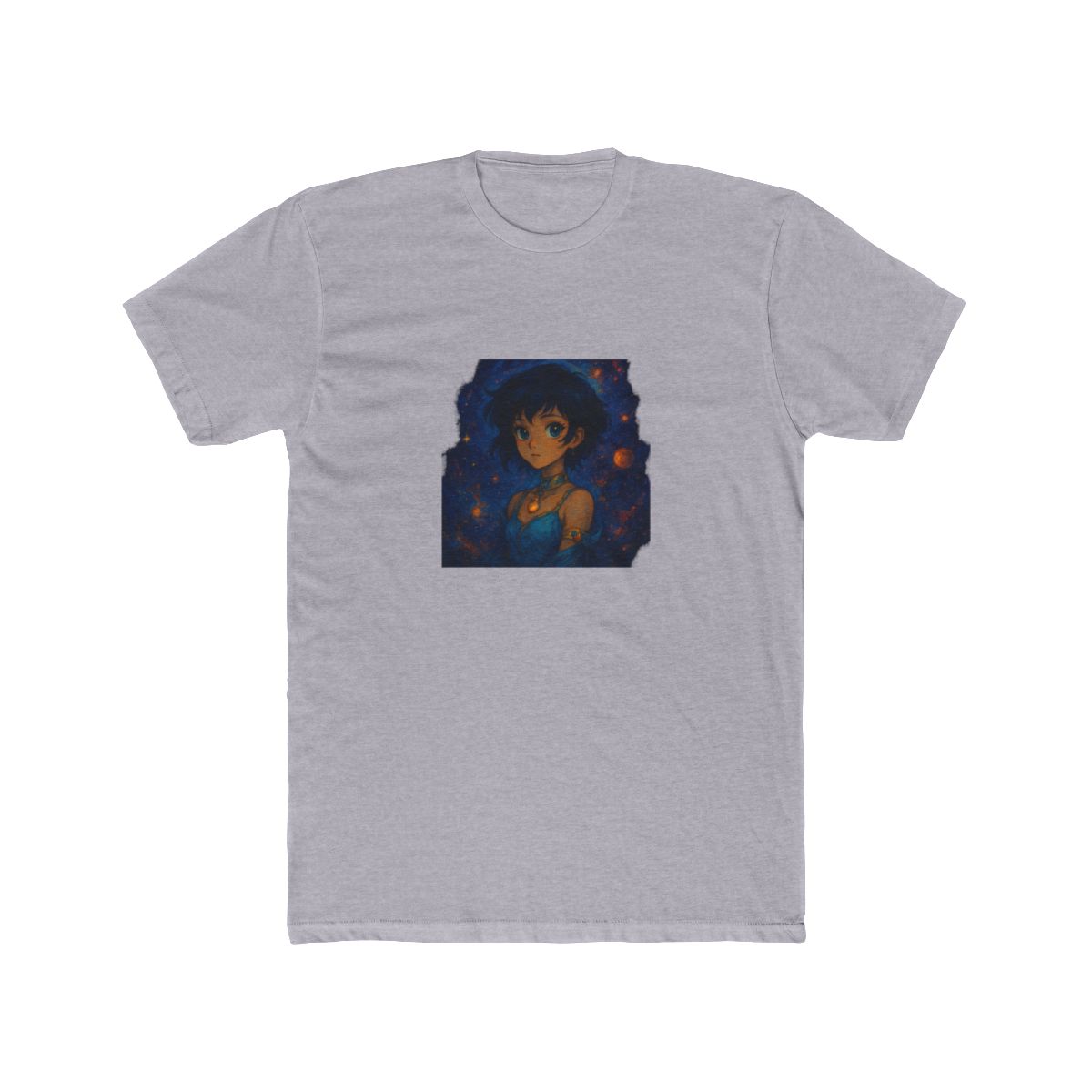 "Cosmic Goddess: Studio Ghibli-Inspired Maximalist T Shirt - alternate angle 5, merchandise
