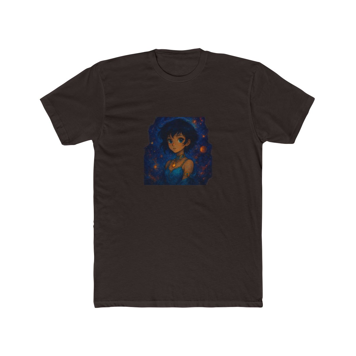 "Cosmic Goddess: Studio Ghibli-Inspired Maximalist T Shirt - alternate angle 3, merchandise