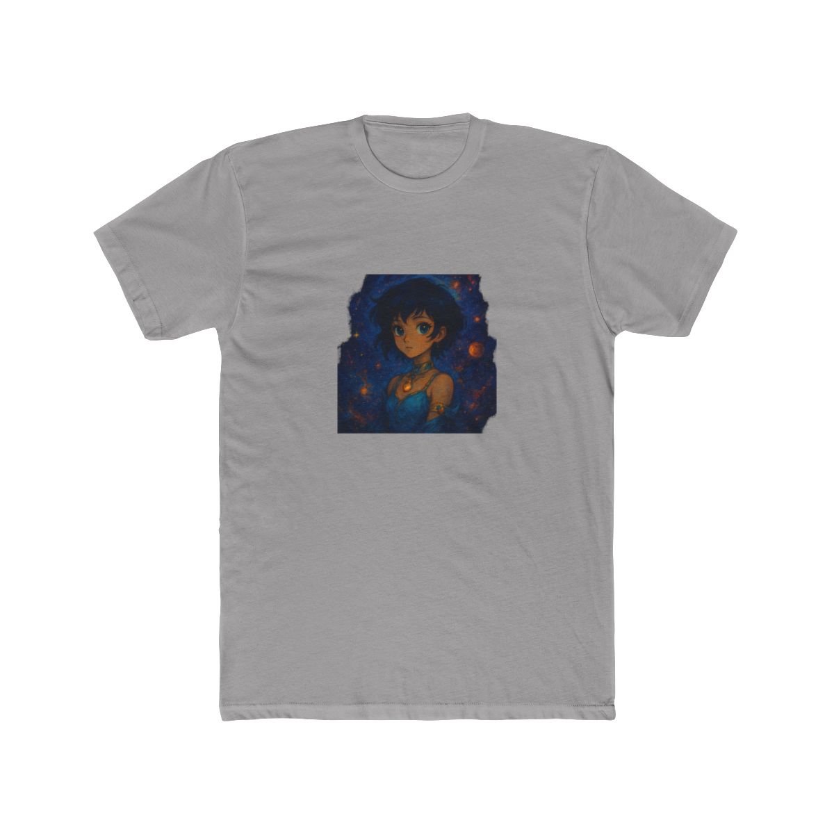 "Cosmic Goddess: Studio Ghibli-Inspired Maximalist T Shirt - alternate angle 2, merchandise