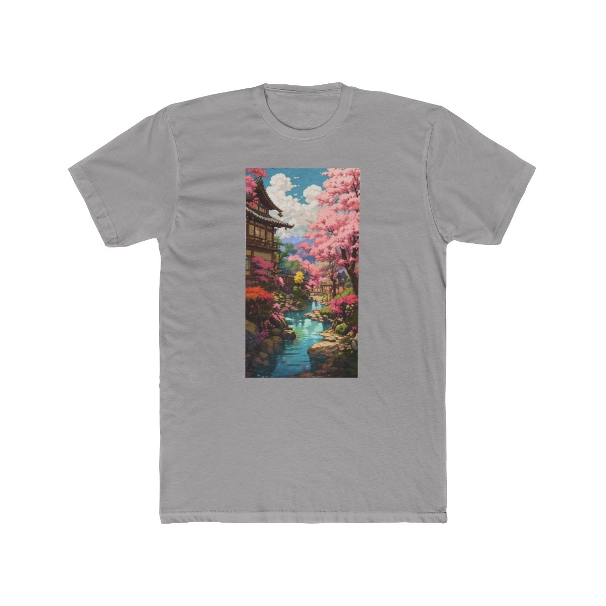 Cherry Blossom Studio Ghibli Inspired T Shirt - Official T-Shirts merchandise