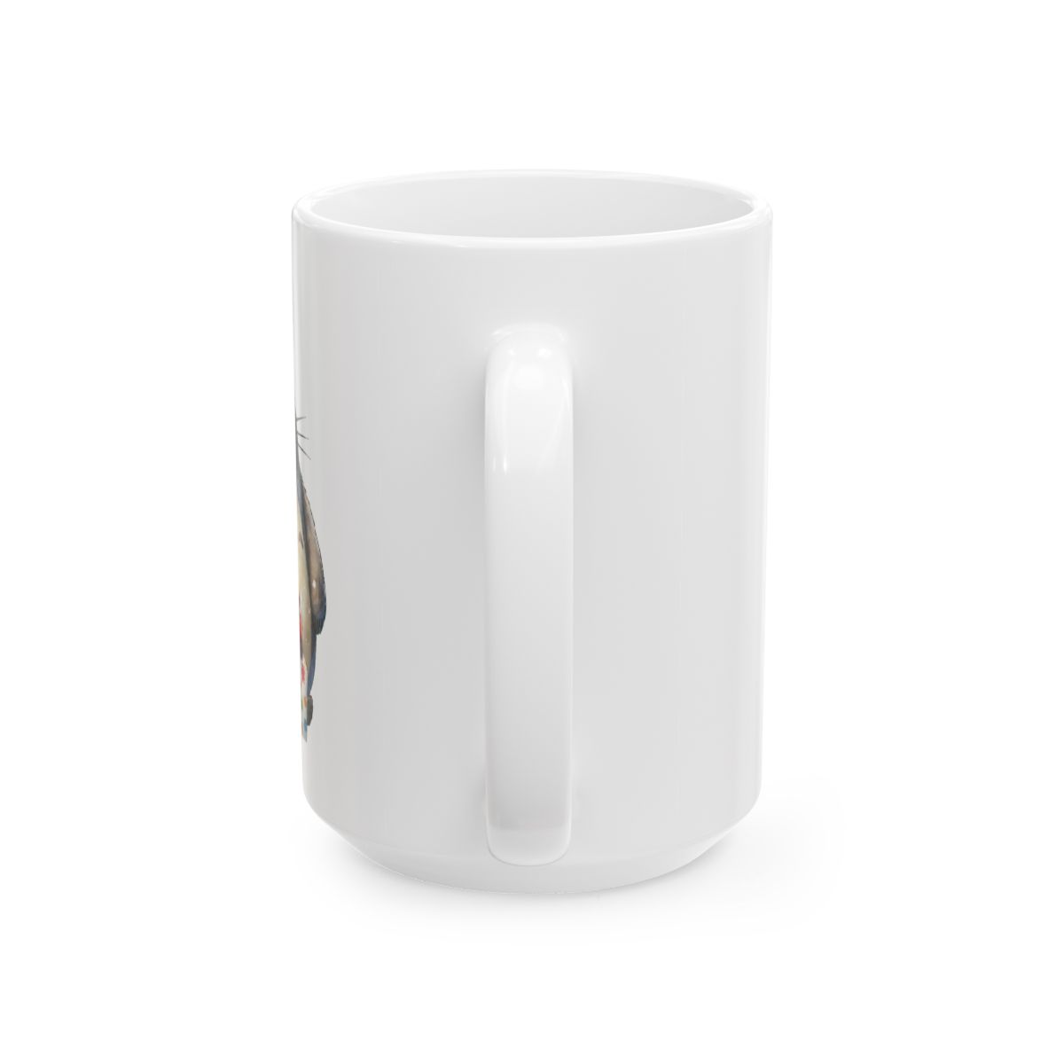 Totoro Christmas Watercolour Mug - Studio Ghibli Inspired Gift - alternate angle 5, merchandise