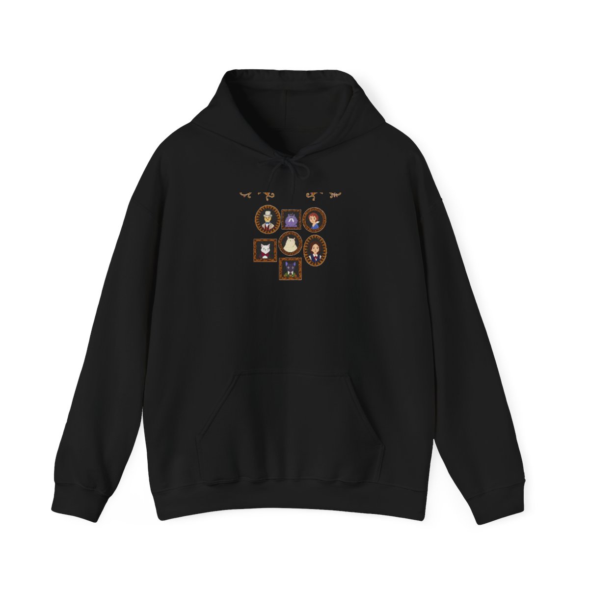 Studio Ghibli® The Cat Returns Character Frame Portraits Hoodie