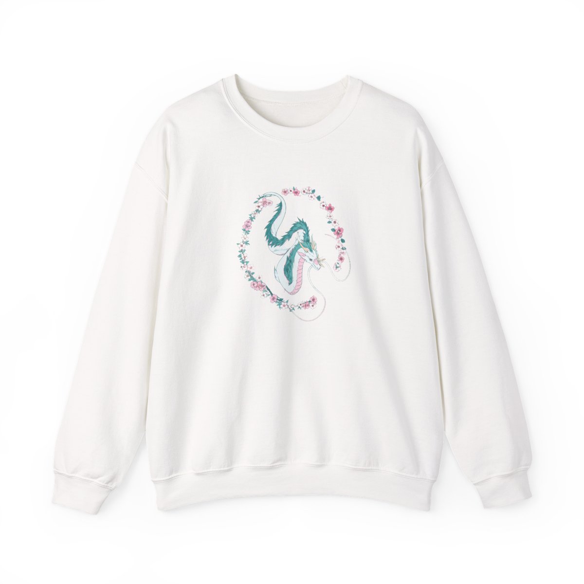 Studio Ghibli® Spirited Away Dragon Haku Tie-Dye Crewneck - Official Sweatshirts merchandise
