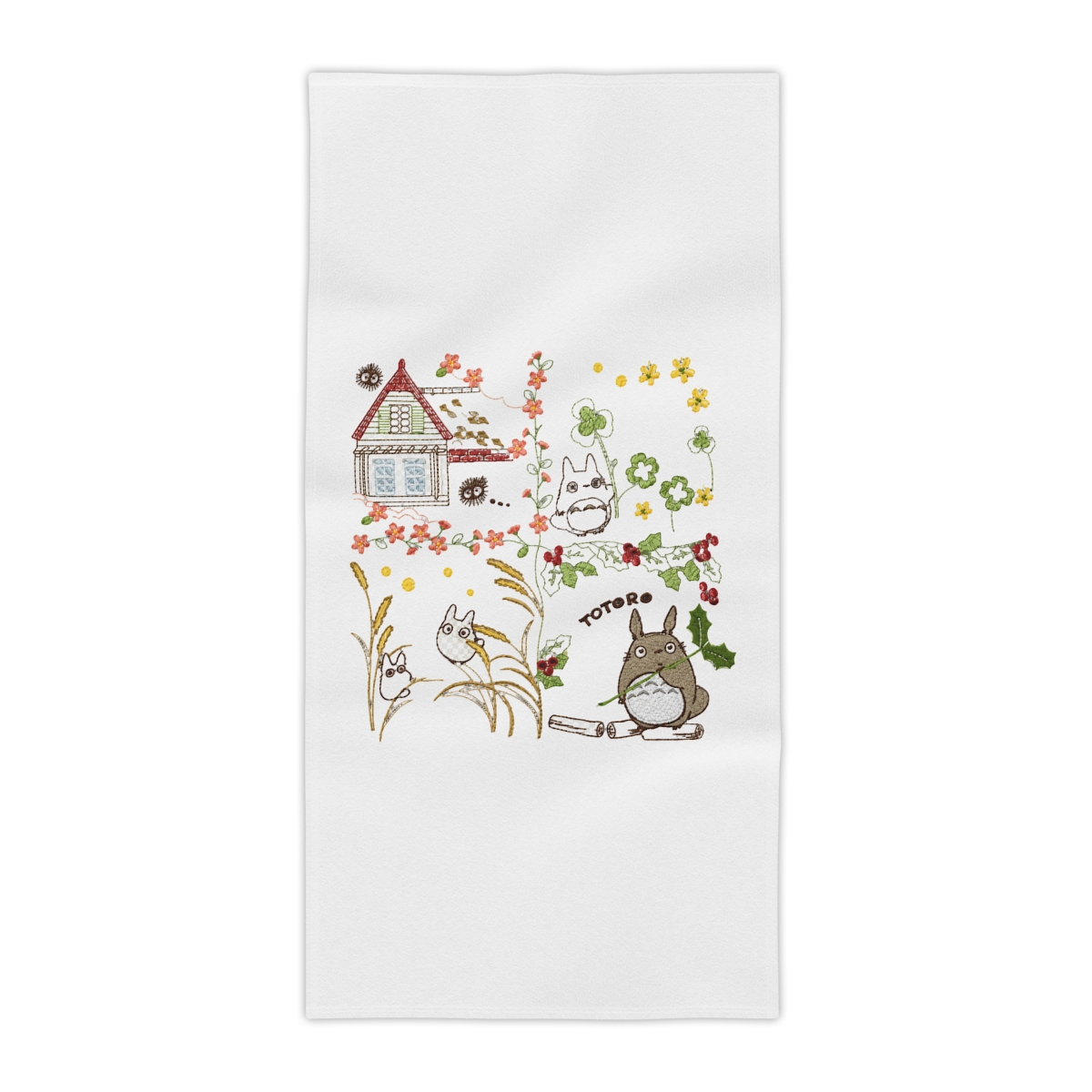 Studio Ghibli - My Neighbor Totoro - Flower Guide, Marushin Mini Towel - alternate angle 2, merchandise