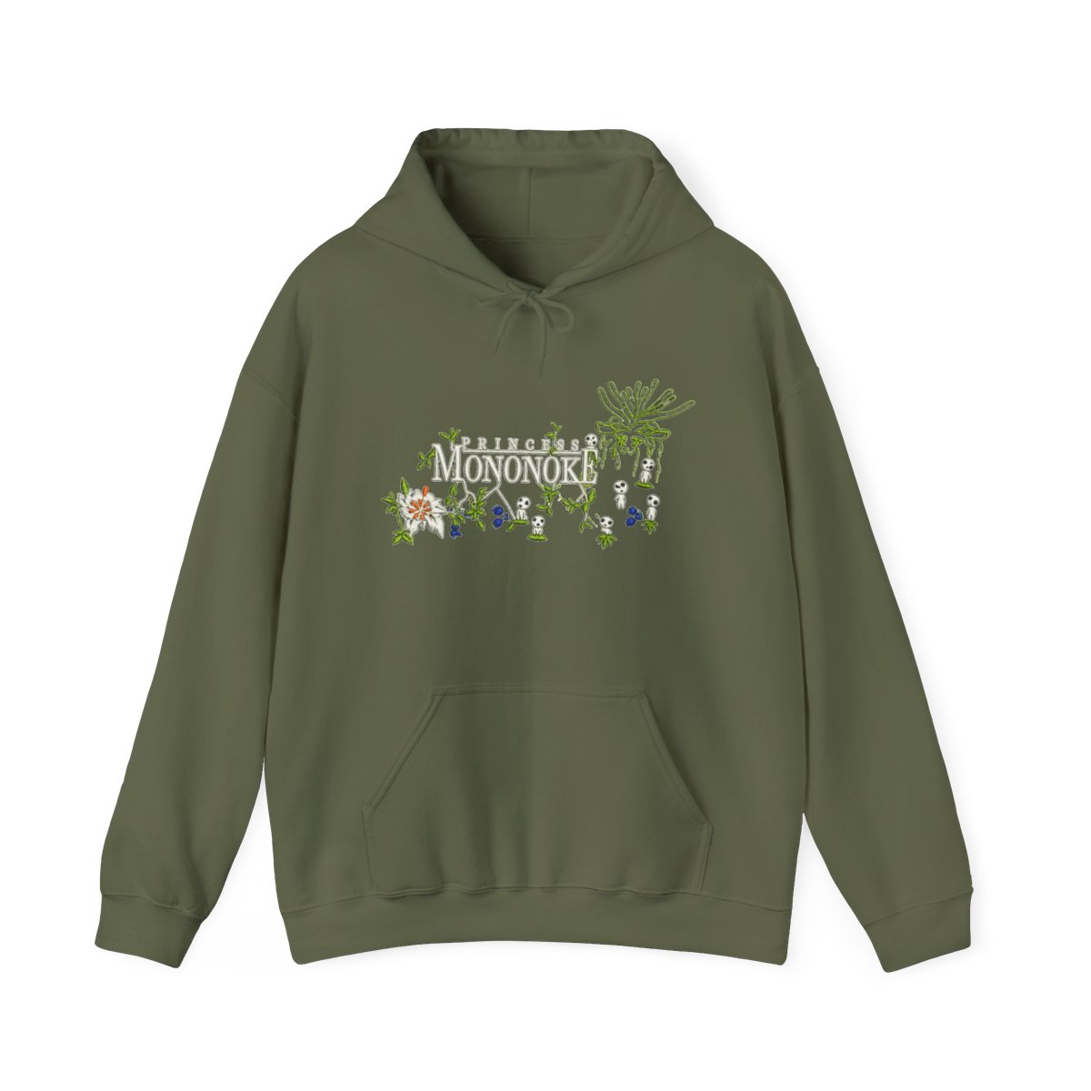 Princess Mononoke Hoodie And Hoodie, Mononoke Hime Jumper, Fantasy Anime, Ghibli Aesthetic Graphic Shirt - alternate angle 2, merchandise