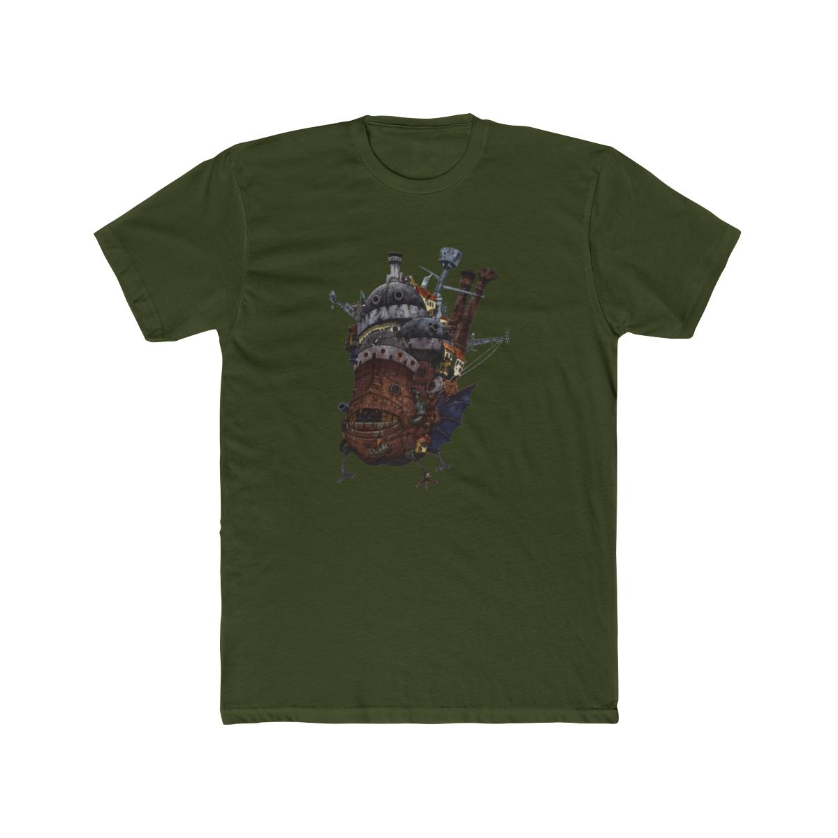 Howl_s moving castle castle (2) T Shirt - alternate angle 2, merchandise