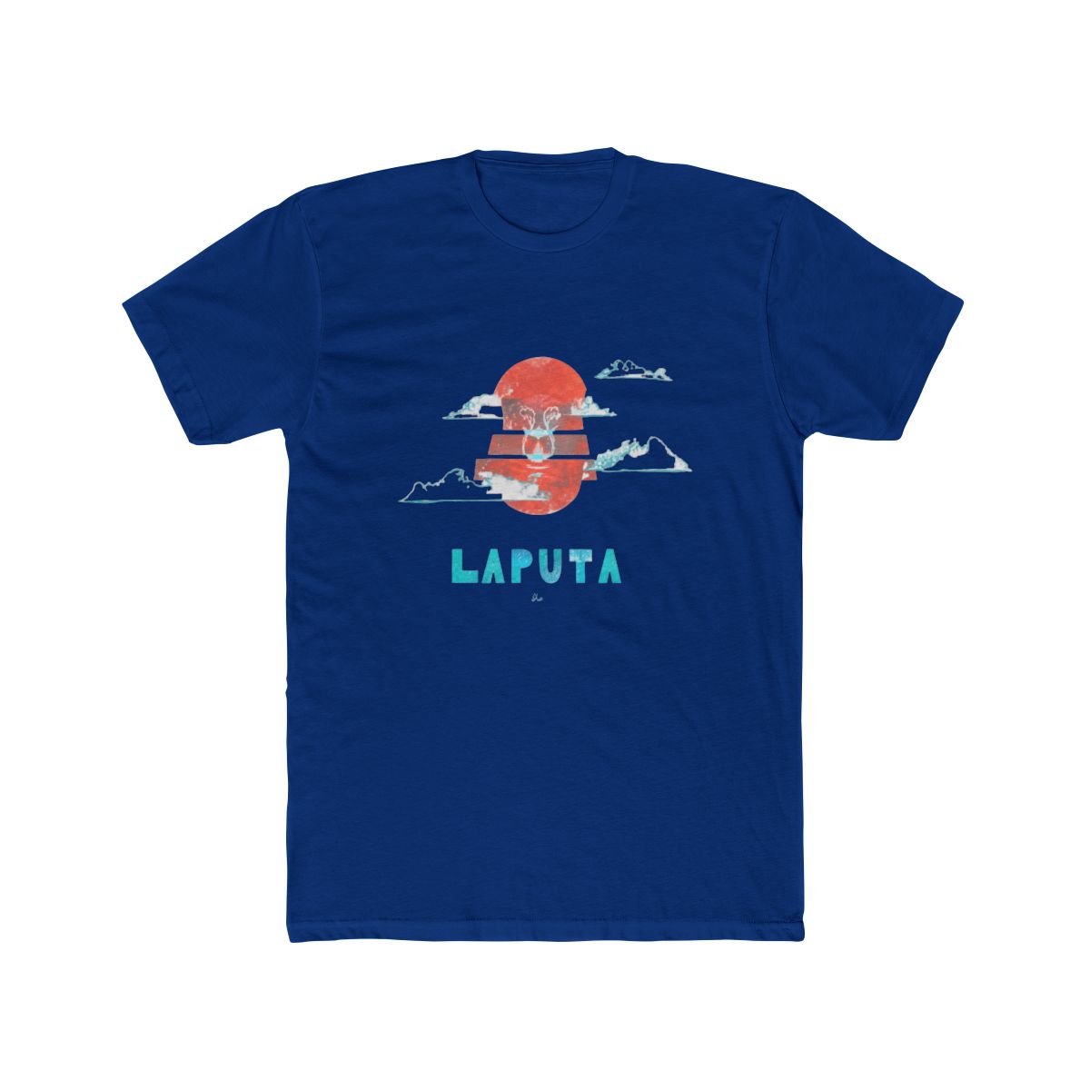 Laputa Castle in the Sky T Shirt - alternate angle 3, merchandise