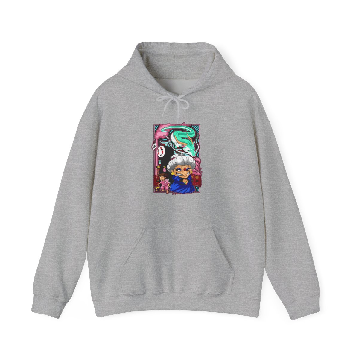 Spirited Away Hoodie Yubaba Boh Soot Sprite Anime | Studio Ghibli