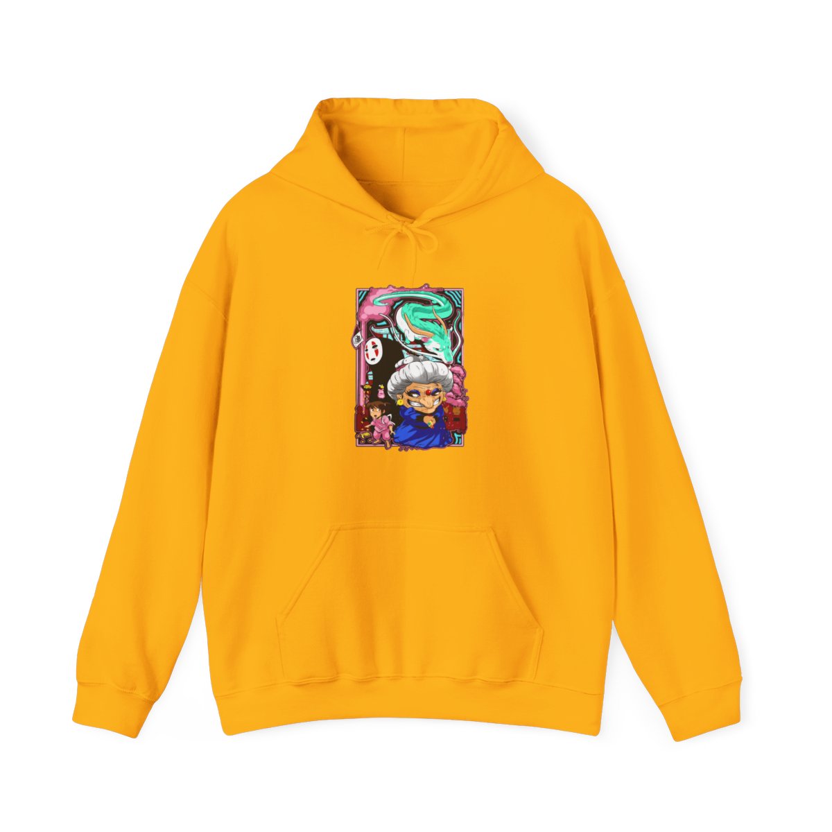 Spirited Away Hoodie Yubaba Boh Soot Sprite Anime | Studio Ghibli - alternate angle 4, merchandise