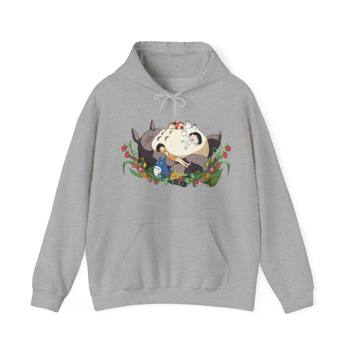 Totoro My Neighbour Totoro & Maruko Street Style Hoodie | Studio Ghibli