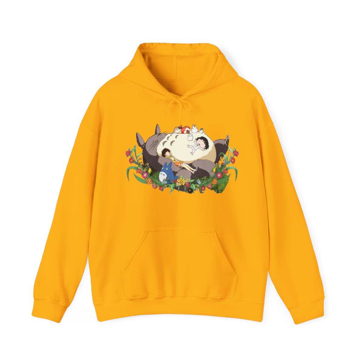 Totoro My Neighbour Totoro & Maruko Street Style Hoodie | Studio Ghibli - Official Hoodies merchandise