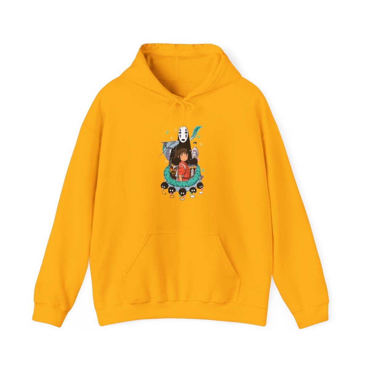 Chihiro & Friends Spirited Away Studio Ghibli Hoodie - alternate angle 2, merchandise