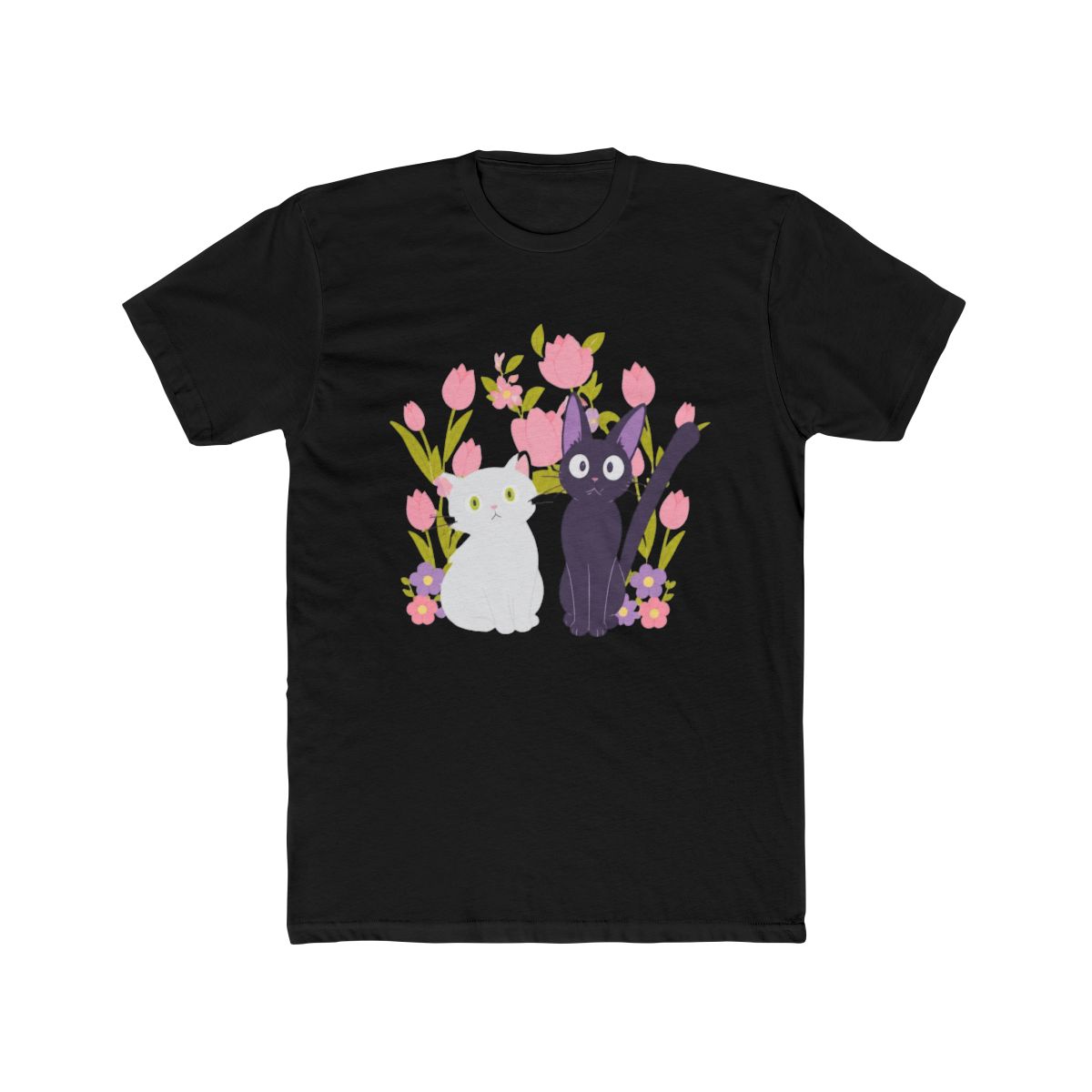 Studio Ghibli® Kiki's Delivery Service Cats Floral T Shirt