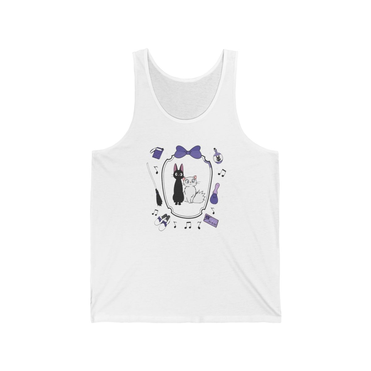 Her Universe Studio Ghibli® Kiki's Delivery Service Cats Layered Girls Tank Top Plus Size